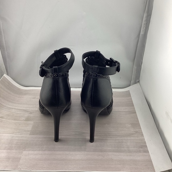 Michael Kors Black and Silver High Heels - Picture 5 of 5